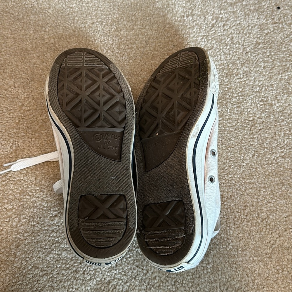 White Converses - image 3